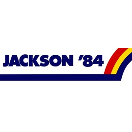 Jesse Jackson 1984 presidential For President Replica Campaign Bumper Sticker