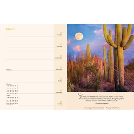 Inner Reflections 2025 Weekly Engagement Calendar, includes inspiring quotes from Paramahansa Yogananda