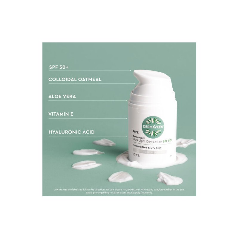 DermaVeen Face Ultralight Day Lotion SPF 50+ 50ml
