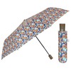 PERLETTI Multicoloured Automatic Umbrella for Women with Dots - Pocket