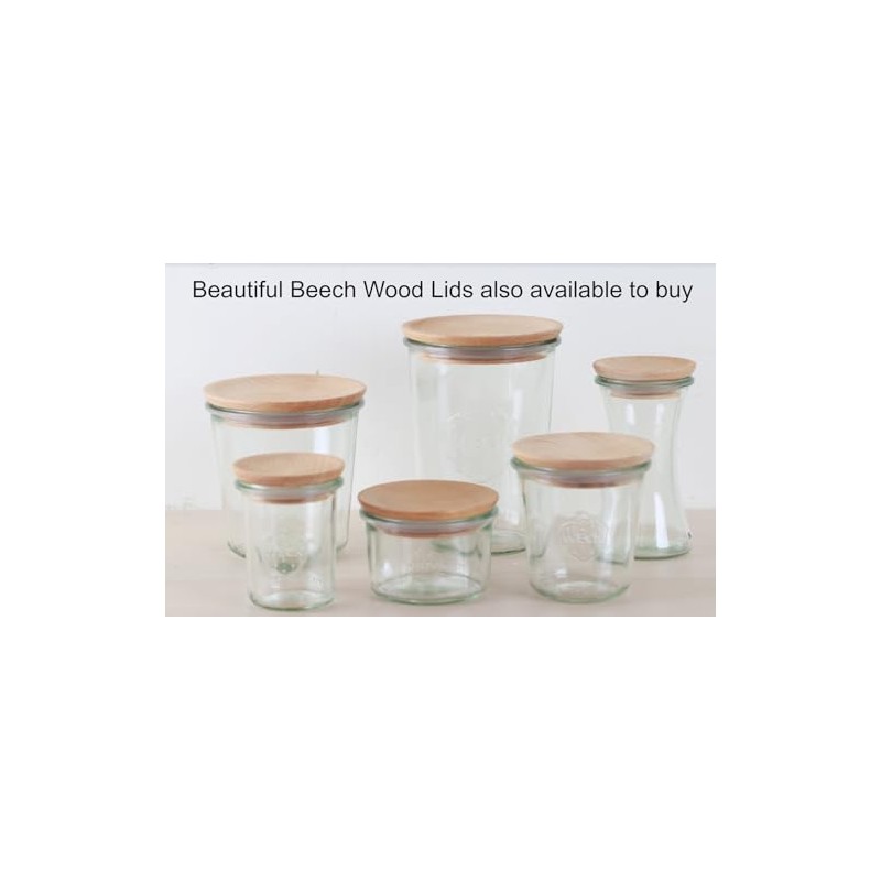 5 x Weck Stay Fresh Covers. Diameter = 80mm