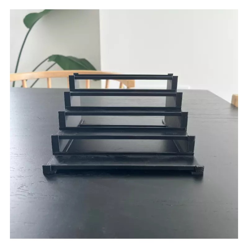 Pez Dispenser Stadium Display Stand, Display Case Holds 25 Footed