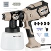 1000W HVLP Paint Sprayer High-Efficiency Electric Spray Gun with 6