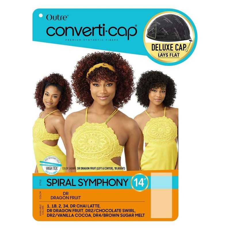Outre Converti Cap - Spiral Symphony (OFF BLACK 1B)