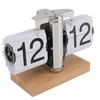 Retro Digital Flip Down Clock Flip Desk Clock Mechanical Battery