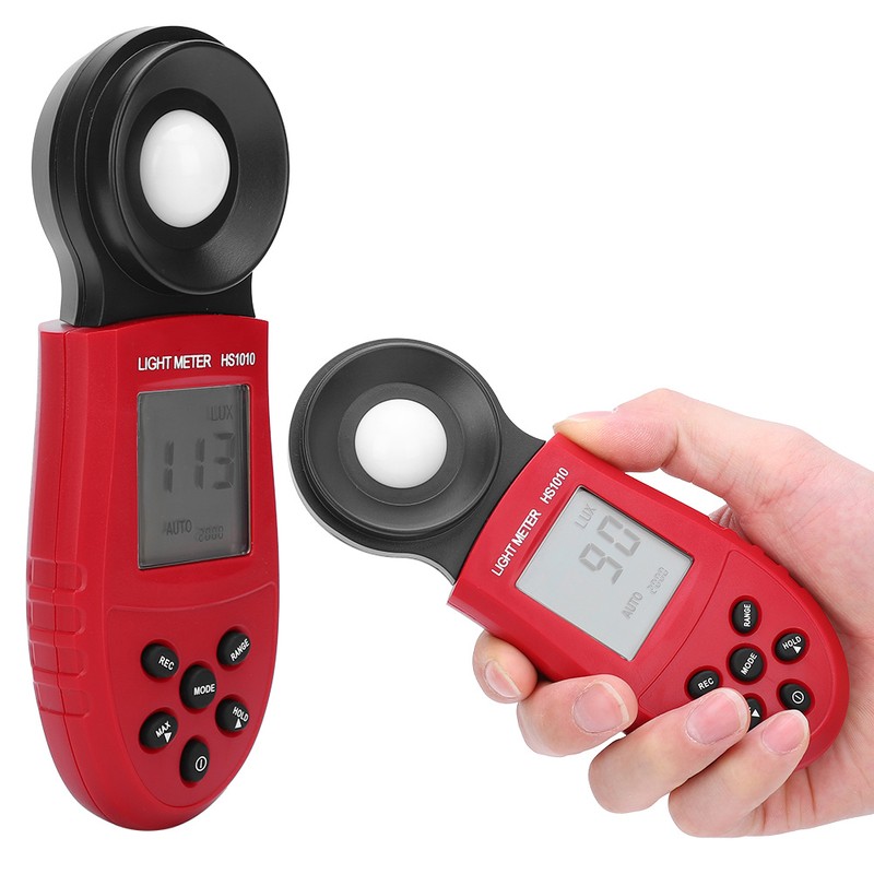 HS1010 Handheld Light Meter Digital Display Electric Illuminometer for Home