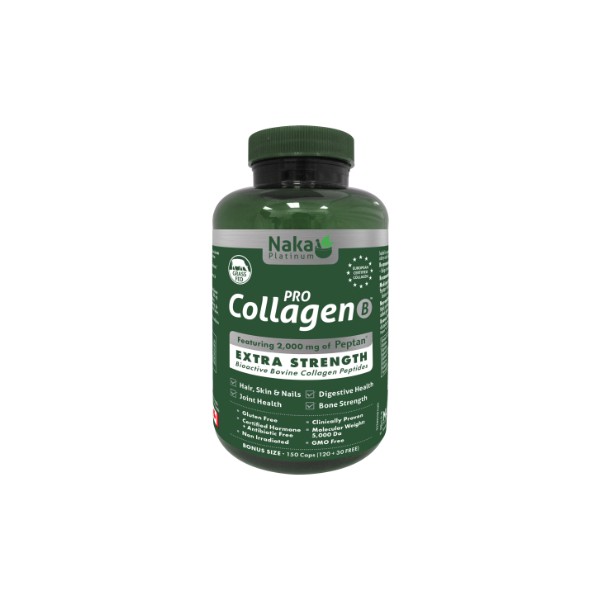 Naka Pro Collagen (Bovine Source) - 150 Caps + BONUS