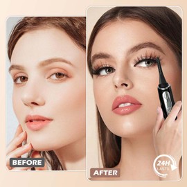 Heated Eyelash Curlers for Women, Intelligent Heated Lash Curler with 8s Fast Heating & Professional Long-Lasting Curls, Electric Eyelash Curler with 4 Temperature Control - Perfect Harmless Curls