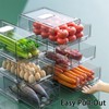 YekouMax Pantry Organization and Storage Bins, Refrigerator Organizer, Plastic Stackable