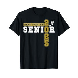 Cross Country Senior Night Senior 2025 Graduation Party 18 T-Shirt