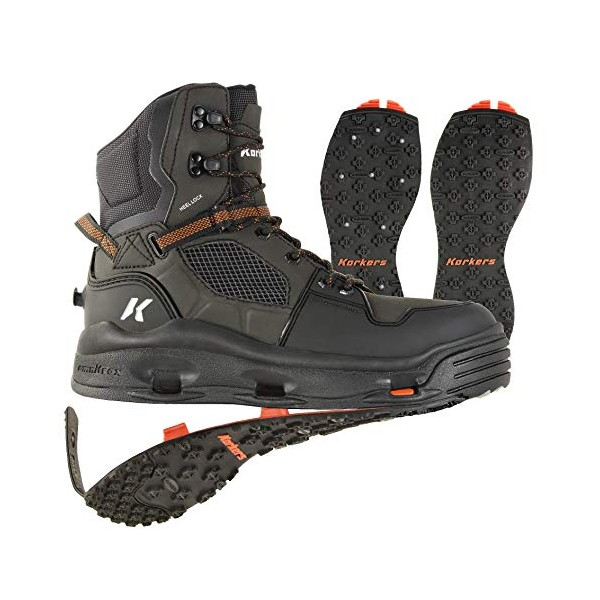 Korkers Terror Ridge Wading Boots - High Performance Stability (7,
