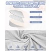 Memory Foam Pregnancy Pillow, Maternity Pillow for Side Sleeper, Plus