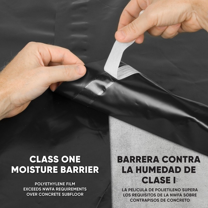 ROBERTS 70-115 Moisture Barricade Underlayment Film, for Vinyl, Laminate SPC,