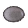 Tandy Leather Oval Rope Edge Belt Buckle Blank 1764-00 by