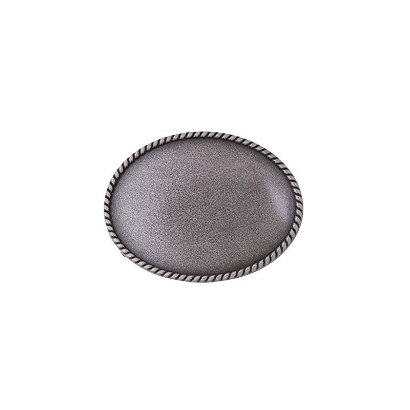 Tandy Leather Oval Rope Edge Belt Buckle Blank 1764-00 by