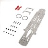 RC Car Chassis Plate Narrow Vertical High Traction Carbon Fiber