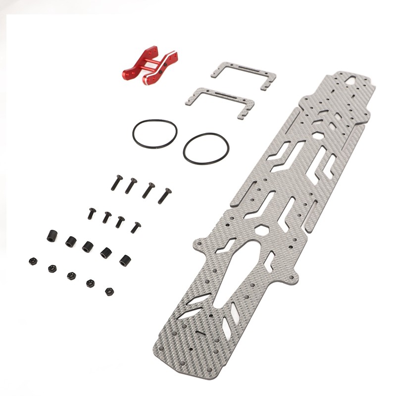 RC Car Chassis Plate Narrow Vertical High Traction Carbon Fiber