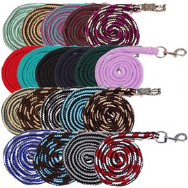 RL24 Reiterladen24 Basicline HKM Lead Rope with Panic Hook 180 cm Dark Green