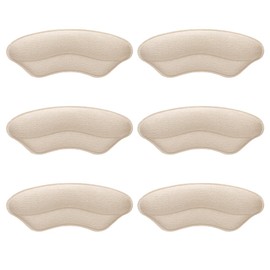 Heel Pads for Shoes Too Big,Heel Grips for Women,Insert Cushion to Make Shoes Smaller,High Heel Comfort Pads for Loose Shoe,Heel Inserts,Blister Pads,Heel Protectors, (3 Pairs)