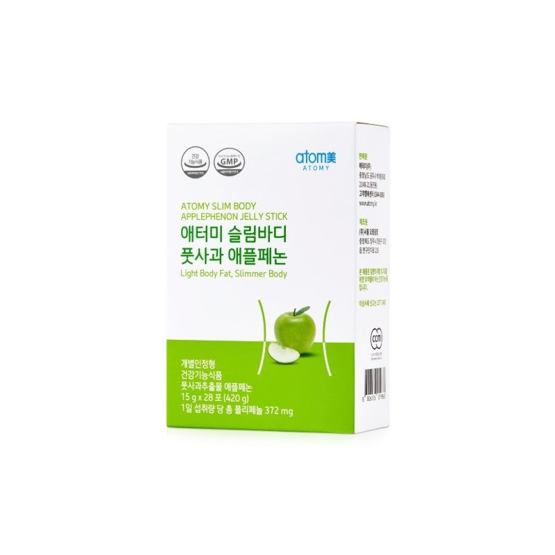 Atomy [Atomy] Slim Body Green Apple Apple Phenone (28 packets,