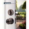 Brotima 3 Pack Entry Door Locksets with Single Cylinder Deadbolt,