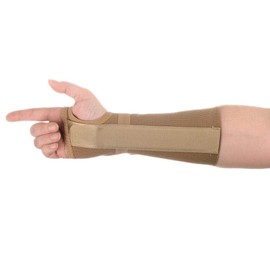 FREEDOM Long Elastic Wrist Support, Right, 2X Small