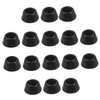 TEHAUX 20pcs Rubber Feet Pads for Furniture Non Slip Leveling