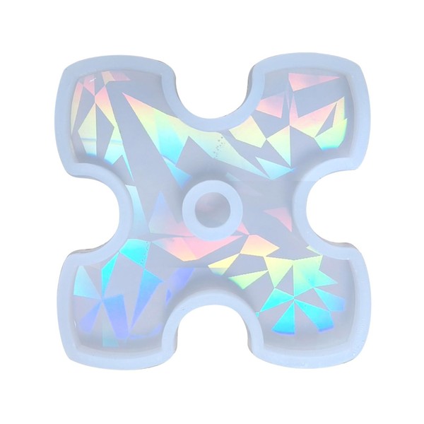 YZYDF Holographic Fingertip Gyro Ornaments Silicone Mold Epoxy Toys Mold