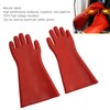 Pair of Electrical Insulated Gloves Natural Rubber Anti Electricity 10000V