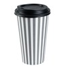 Restaurantware 16 Ounce Disposable Coffee Cups With Lids, 20 Hot