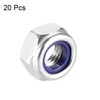sourcing map Hex Lock Nuts - M10 x 1.5mm Stainless