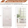 Dixutzi Reinforced Cat Screen Door Fits Door Size 35''x 80'',