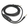 Slim Audio Cable Jack, Microphone Volume Control Replacement Audio Aux