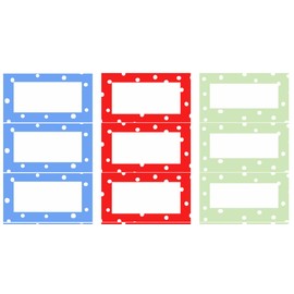 Nutley's 96 Dotty Jam Jar Labels