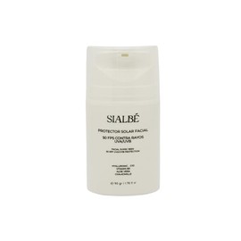 Protector Solar Facial FPS 50 con Niacinamida 4% y Ácido Hialurónico – Crema Hidratante y Calmante con Manzanilla, Alta Protección UVA/UVB, Tono Uniforme y Piel Suave – 100 ml