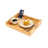 GLACIRON Bamboo Lap Tray with Detachable Cushion, 16.5"x12.5" - Versatile