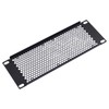 GeeekPi Vented 2U Blank Panel Metal Rack Mount for DeskPi