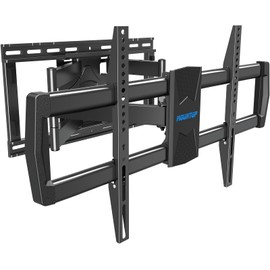 MOUNTUP Heavy Duty TV Wall Mount for 47-90 inch Large TVs, Holds 200 lbs, Full Motion TV Mount with Articulating Extension, Swivel & Tilt, Preassembled, Max VESA 800x400mm, Fits 16-24" Studs, MU0015
