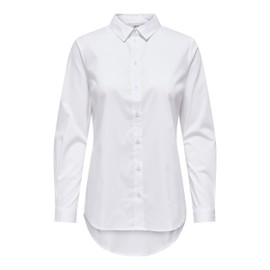 Jdy Damen Jdymio L/S Shirt Wvn Noos White 44
