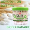 Jaloma Kiuts Cotton Swabs, Biodegradable, for Hygiene and Beauty, 2Pack,