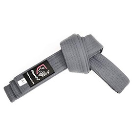 (A6, Gray) - RiparoFit Brazilian Jiu Jitsu BJJ Pro Belts
