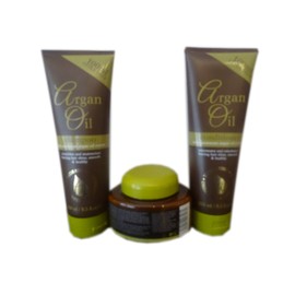 Argan Oil 250ml 1 Shampoo & 1 Conditioner with Moroccan Argan Oil Extract|Argan Oil Hydrating Hair Mask 220 ml |