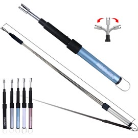 XTENDR ARCS V2 Extendable 2.5 Feet. Arc Extra Long Lighter, Flameless Fireplace Stove Electric Candle Lighter, Long Neck for Pilot Light, Grilling, Firepit, Kitchen, BBQ (Blue)