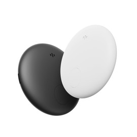 Luubom 2-Pack Smart Tags IP66 Up to 90 dB, Works with Apple Find My (iOS only) Bluetooth Tracker for Keys Bags Pets