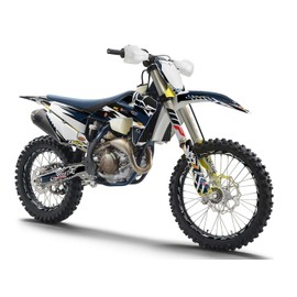 2019-2022 FX Mayhem Blue Senge Graphics Complete Kit Compatible with Husqvarna