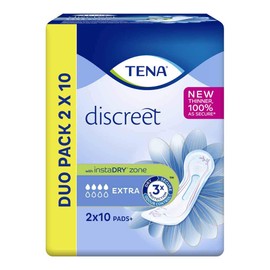 TENA Discreet Normal Towels 20 Duo Pack - (20 Towels)