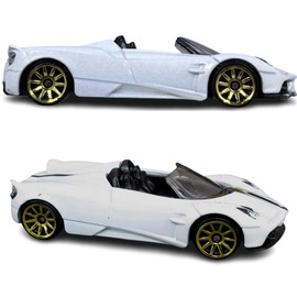 Hot Wheels - Pagani Huayra Roadster - '17 - Blanco - HW Roadsters 2/10 - Mint/NrMint Ships Bubble Wrapped in a Box