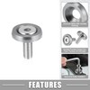 X AUTOHAUX Car Bumper Fender Washer Bolt Engine Bay Dress