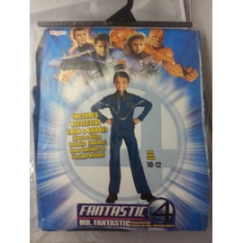 Disguise Mr. Fantastic Standard Child Costume: Size 10 -12 Husky