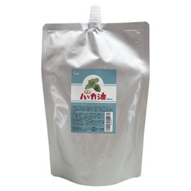 Peppermint Oil, 16.9 fl oz (500 ml), Pouch Type, Made in Japan, Natural Peppermint Oil